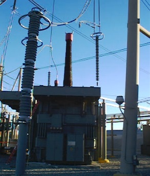 Equipamentos de subestação em sistema elétrico de potência